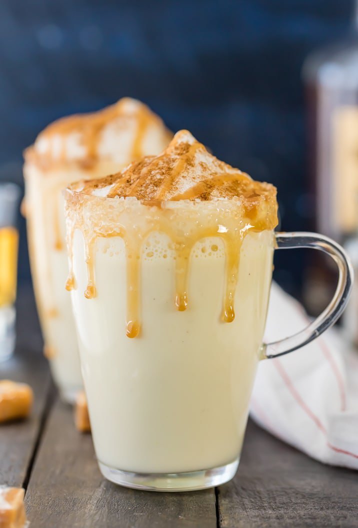 Salted Caramel Eggnog