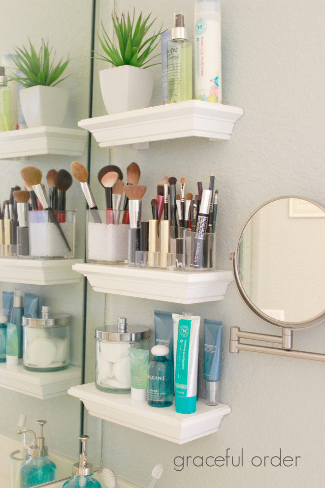 Small Bathroom Shelving DIY Bathroom Shelves