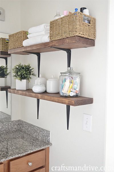 Stack your shelving.