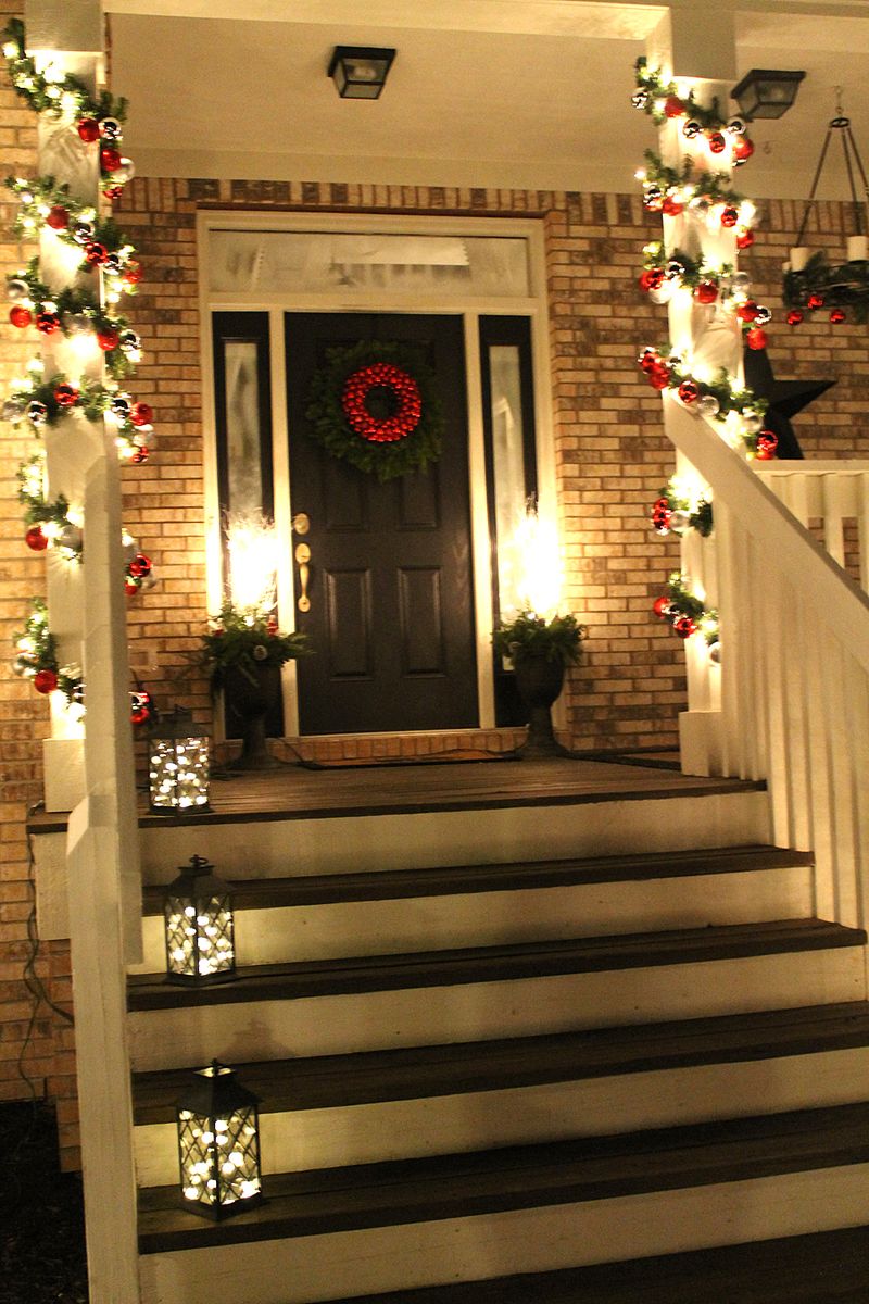 #DIY #Outdoor #Christmas #decorations Steps to lit the lantern