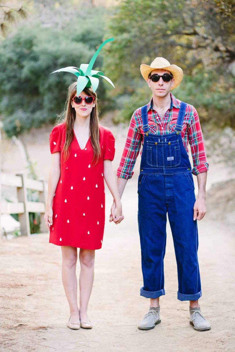 Strawberry and Farmer