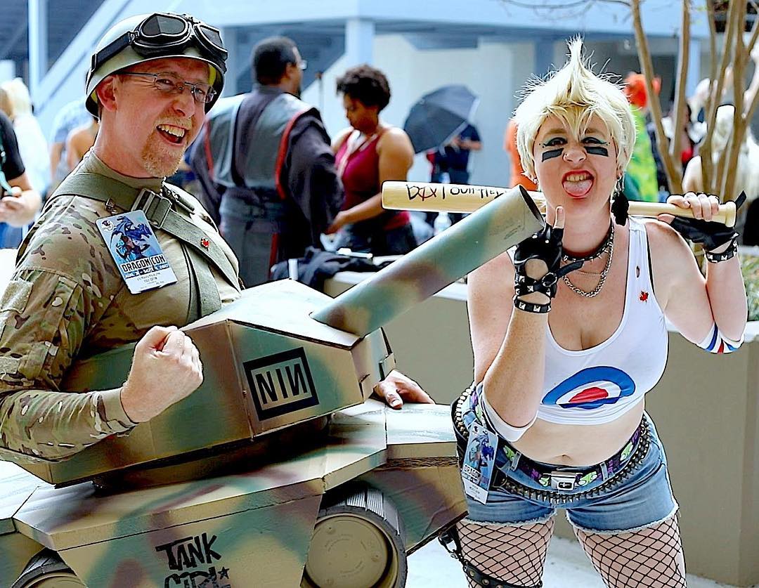 Tank Girl and Tank