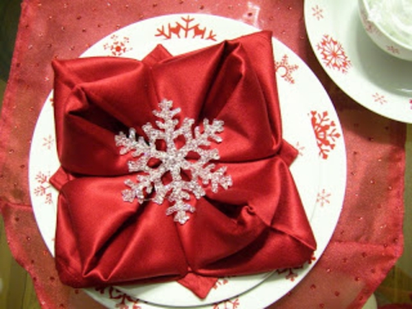 The snowflake creates a great impression