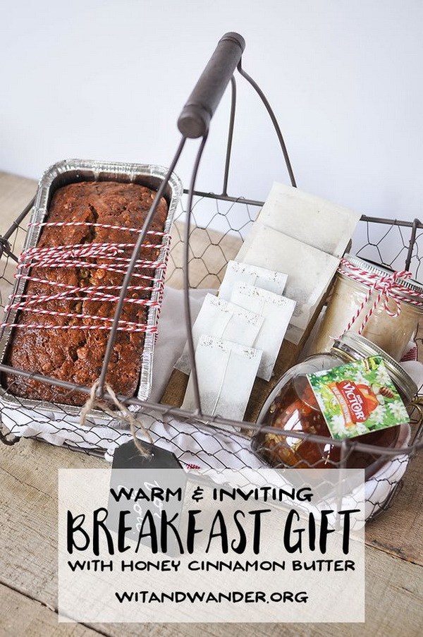 Warm Breakfast Basket Gift Idea