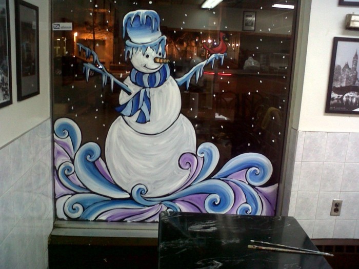 What a great snowman!