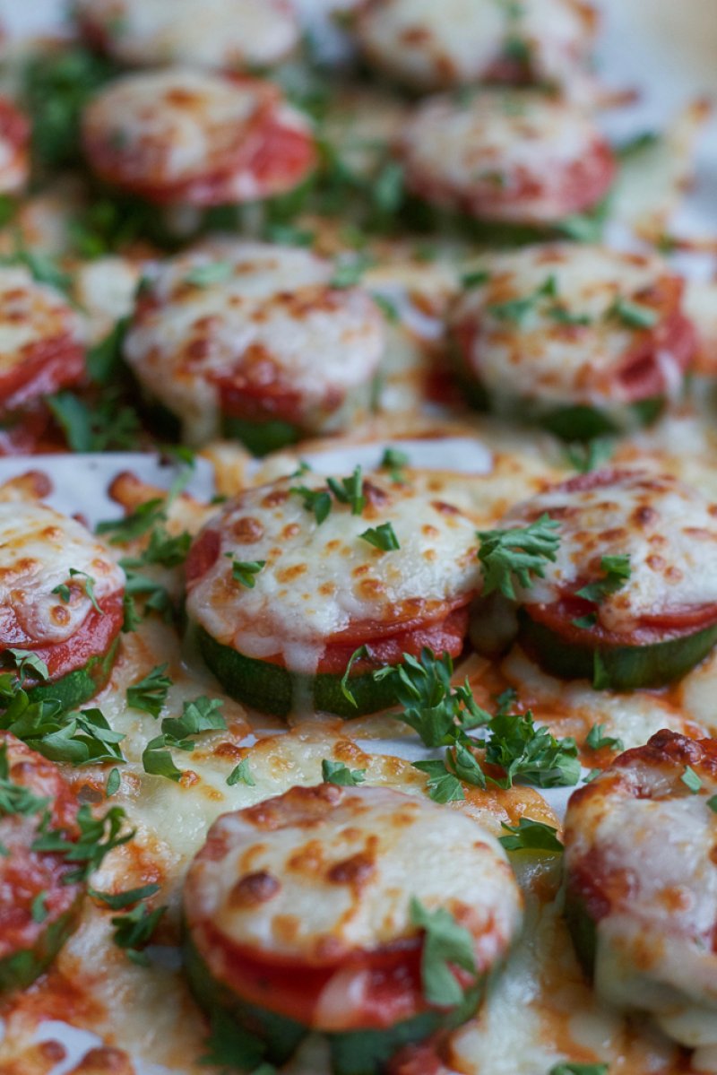 Zucchini Pizza Bites