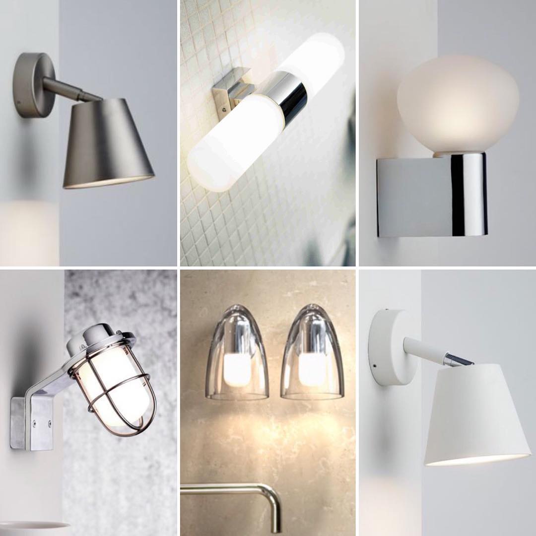 Bathroom Wall Lights... just a glimpse. Pic by tramwaylightingcork