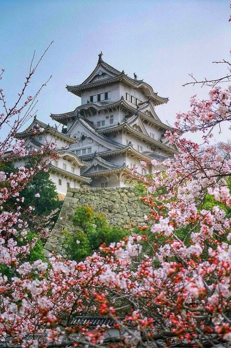 Himeji Castle Osaka, Japan.