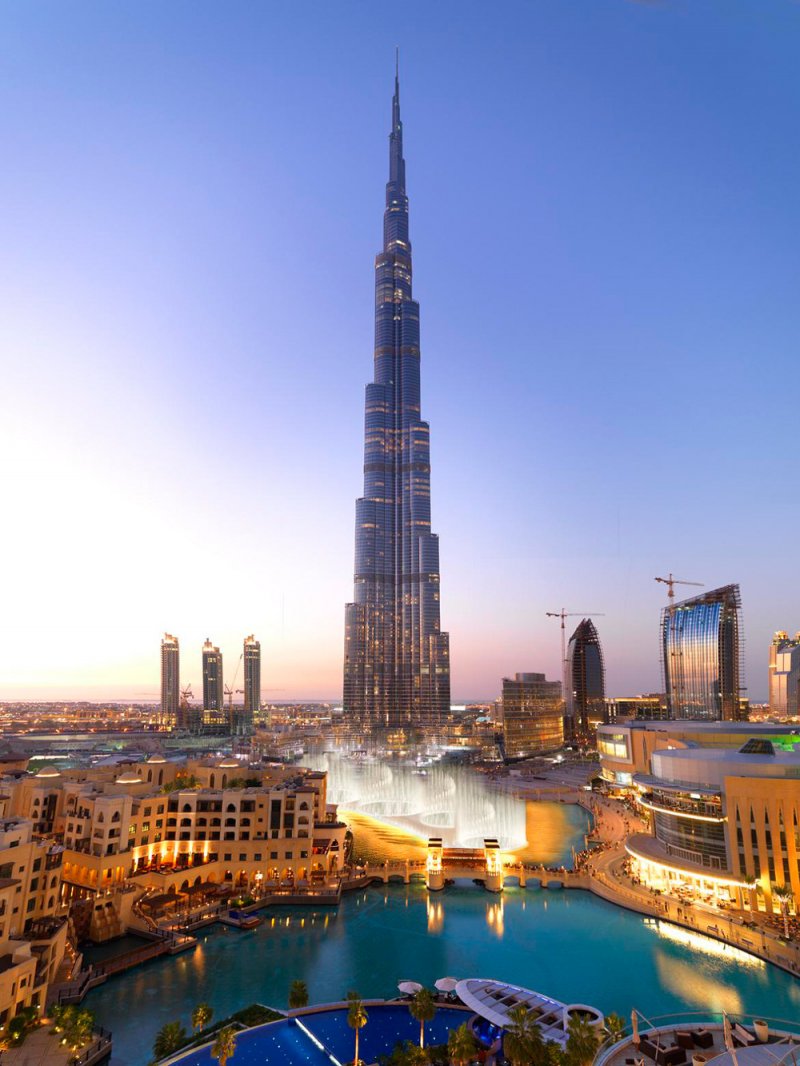 Hotel In Burj Khalifa Dubai.