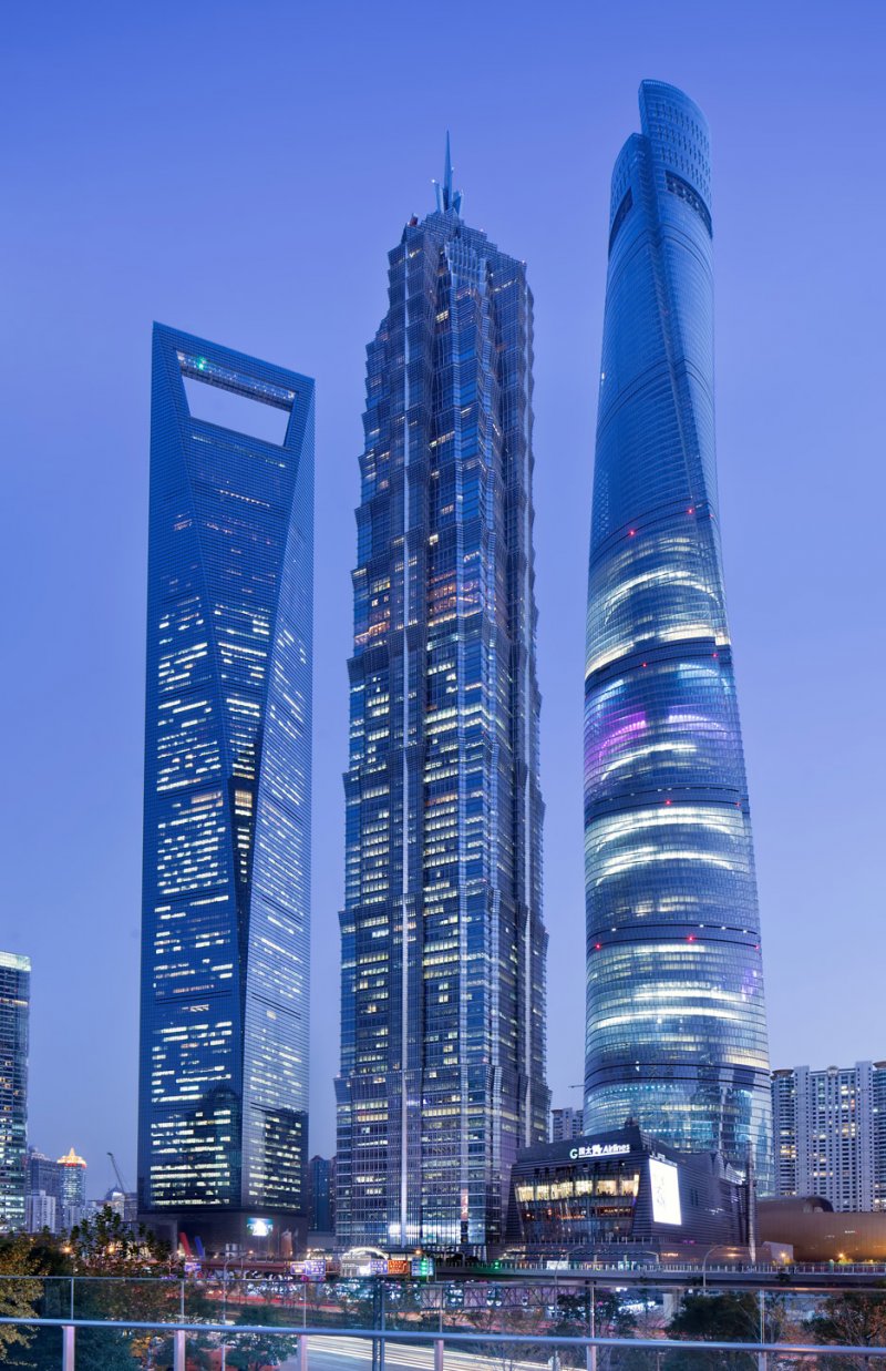 Shanghai Tower was designed by Gensler.