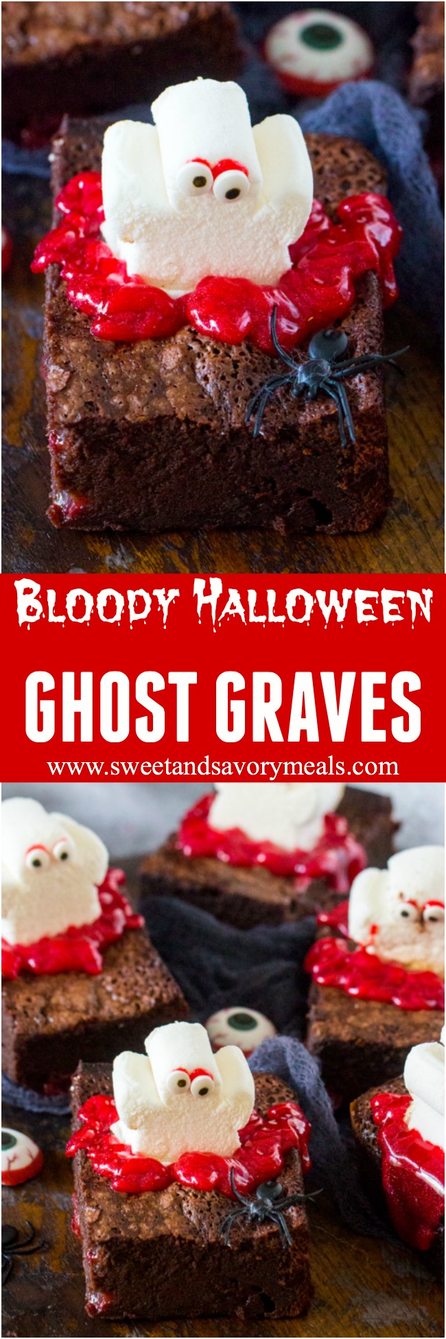 Bloody EyeBall Brownies