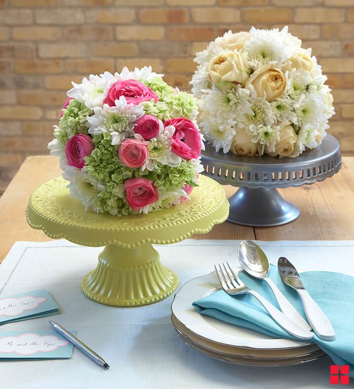 Cake Stand Wedding Centerpieces.