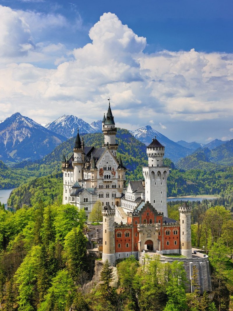 Castle Neuschwanstein.