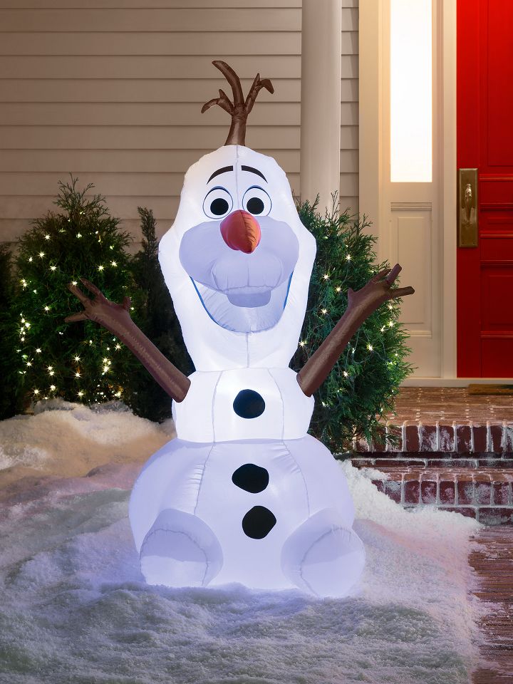 Charming Idea Outdoor Christmas Snowman Decorations Lighted