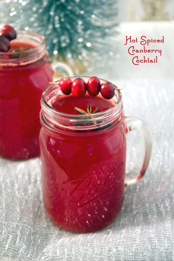 Cranberry Spiced Cocktails