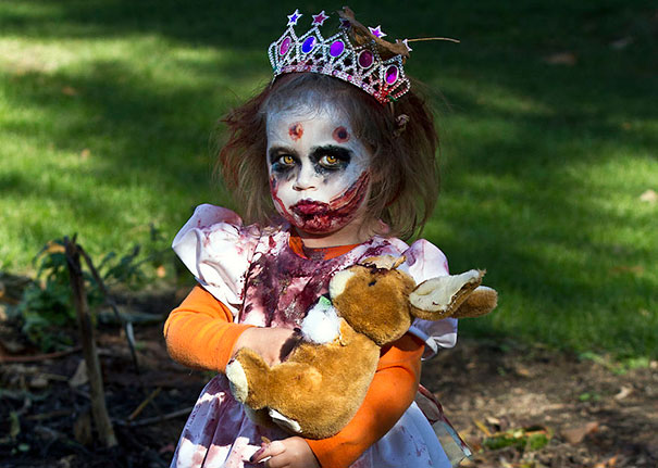 Creepy Undead Girl - Halloween costumes for kids
