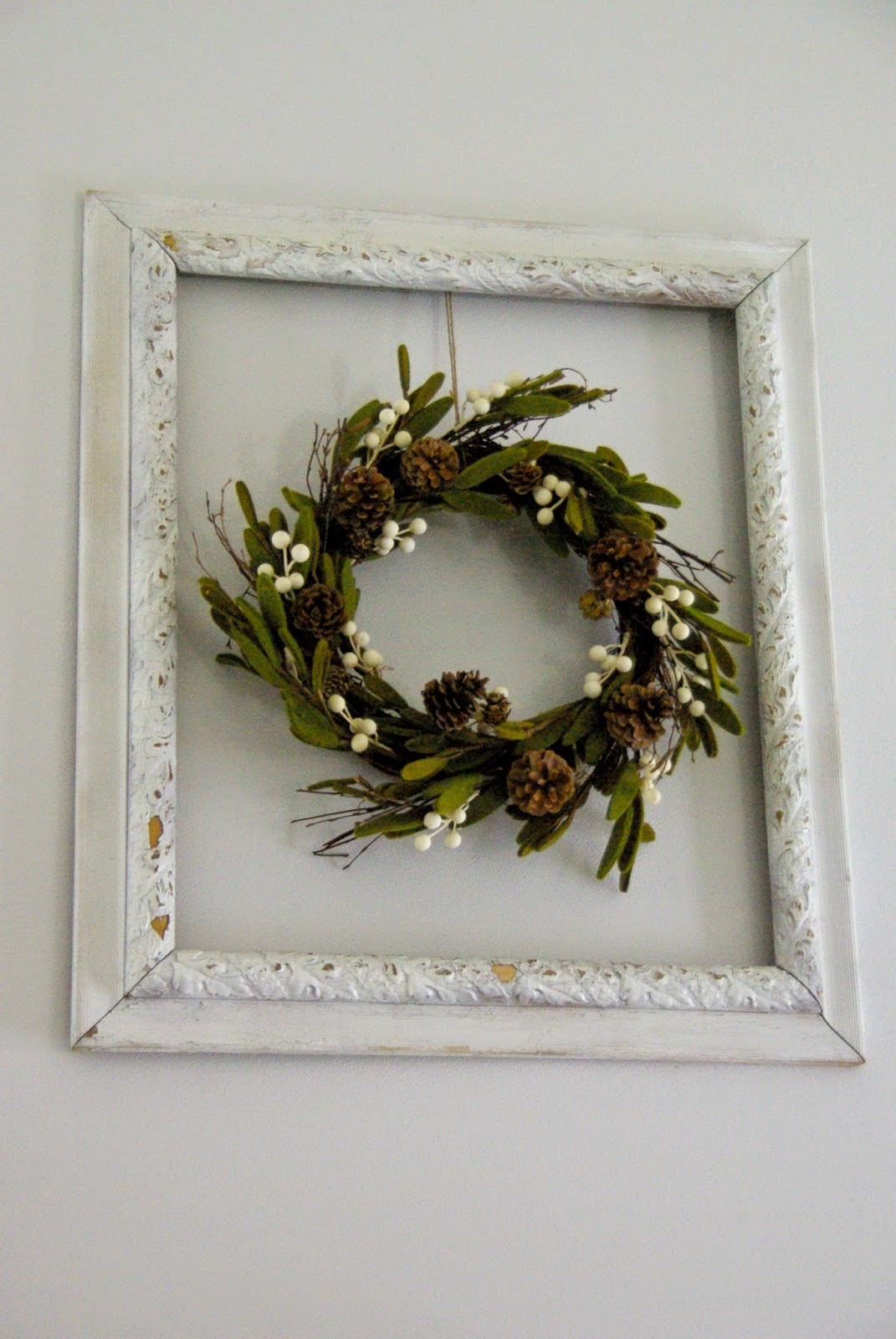 Framed Wreath.