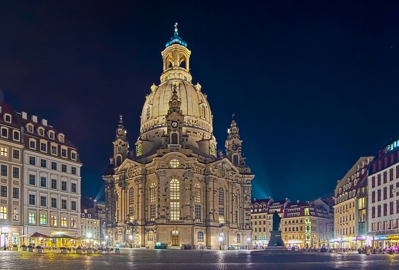 Frauenkirche in Dresden.