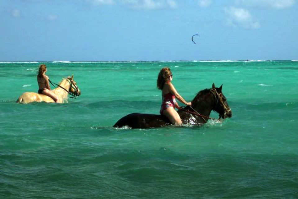 Go horseback riding at Barker's National Park