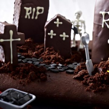 Graveyard Cake