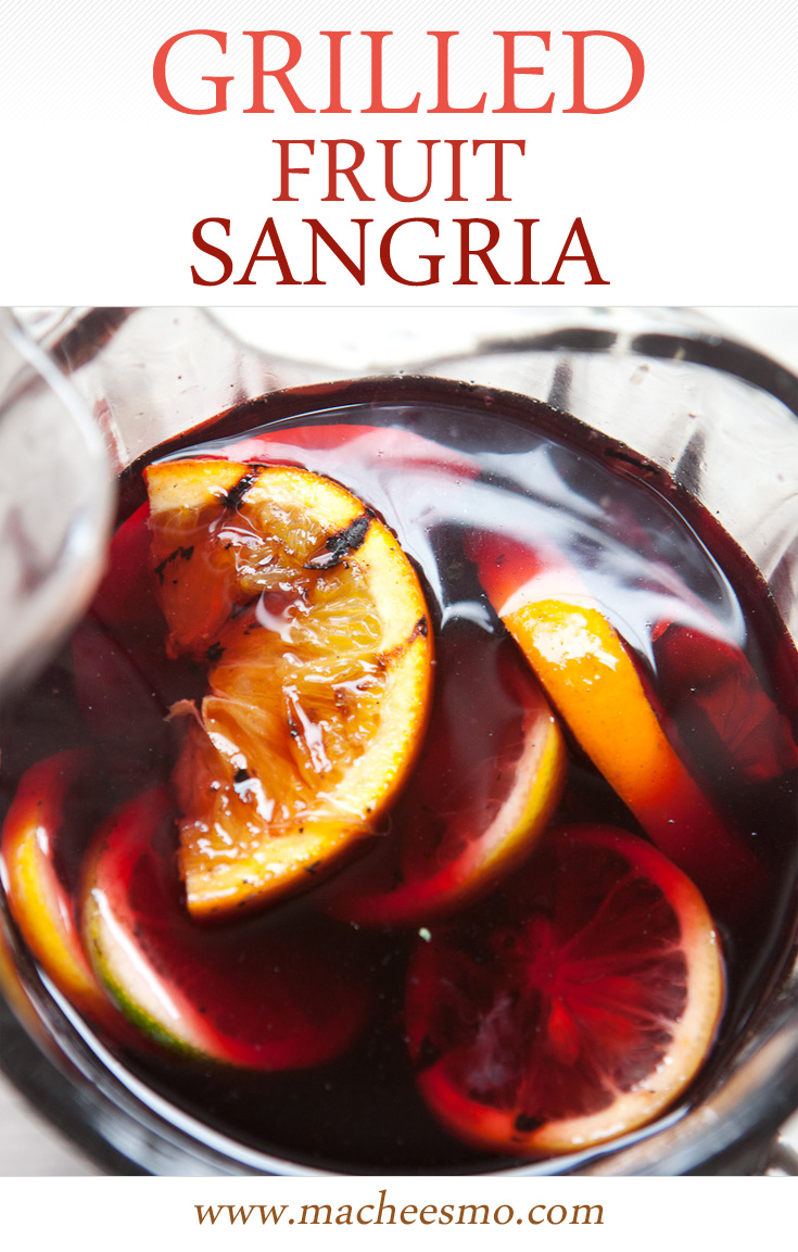 Grilled Citrus and Grape Sangria