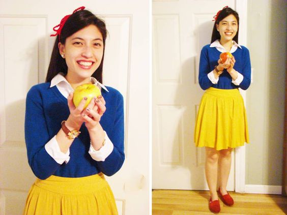 Halloween costume DIY Snow White