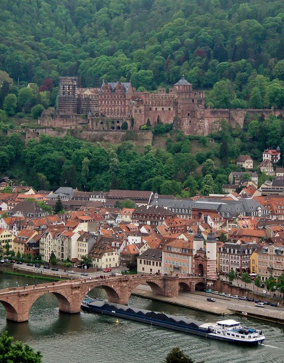Heidelberg Old City.