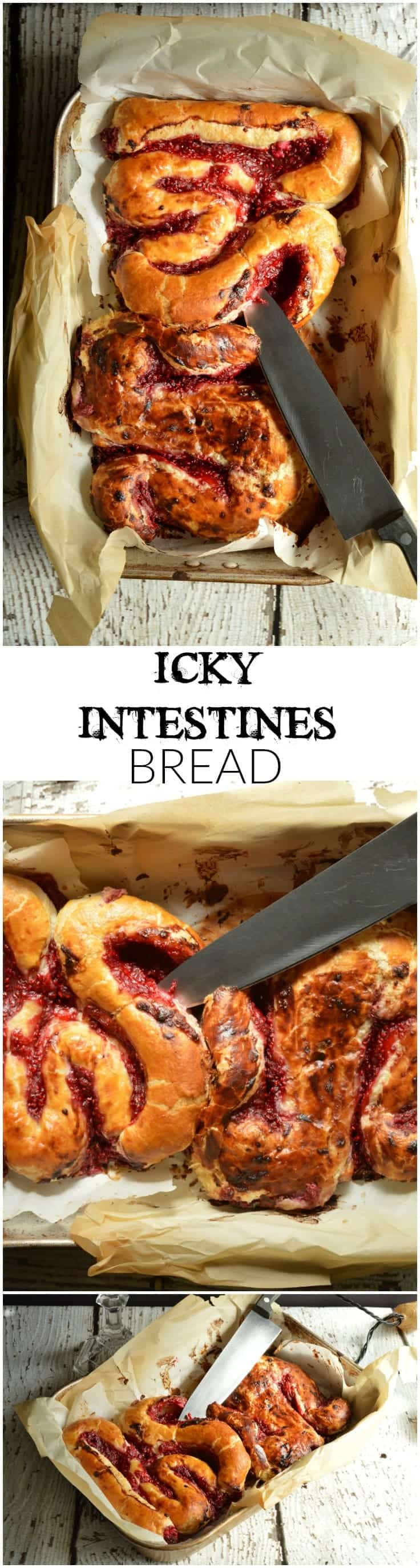 Intestine Bread - Scary Snacks Recipes
