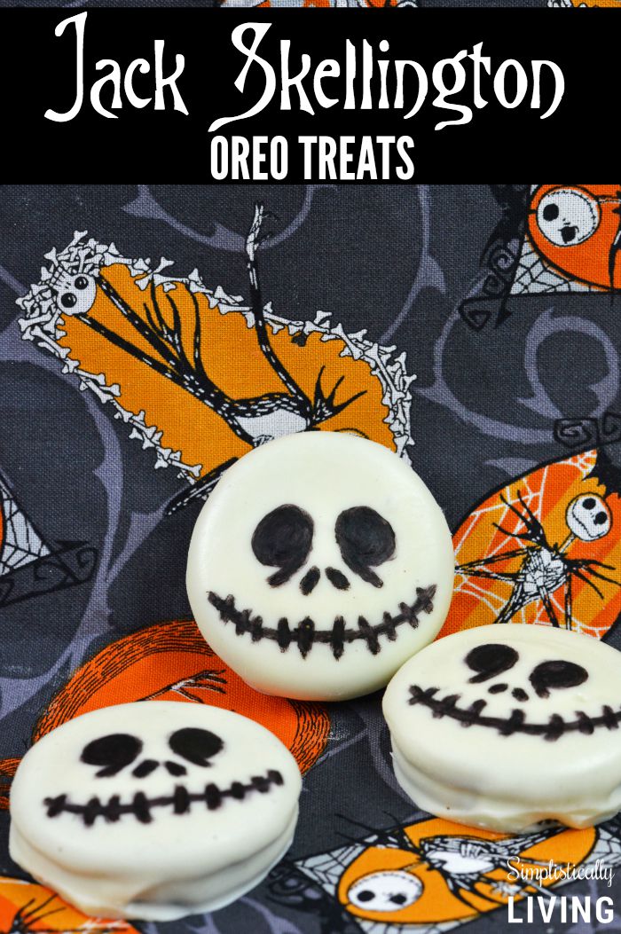 Jack Skellington Oreo Treats