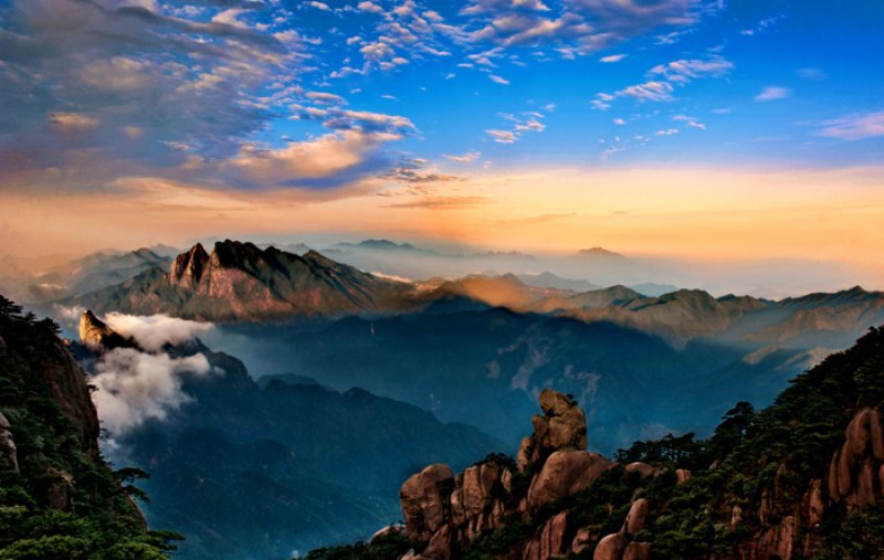 Jiujiang in Mount Sanqing, China.