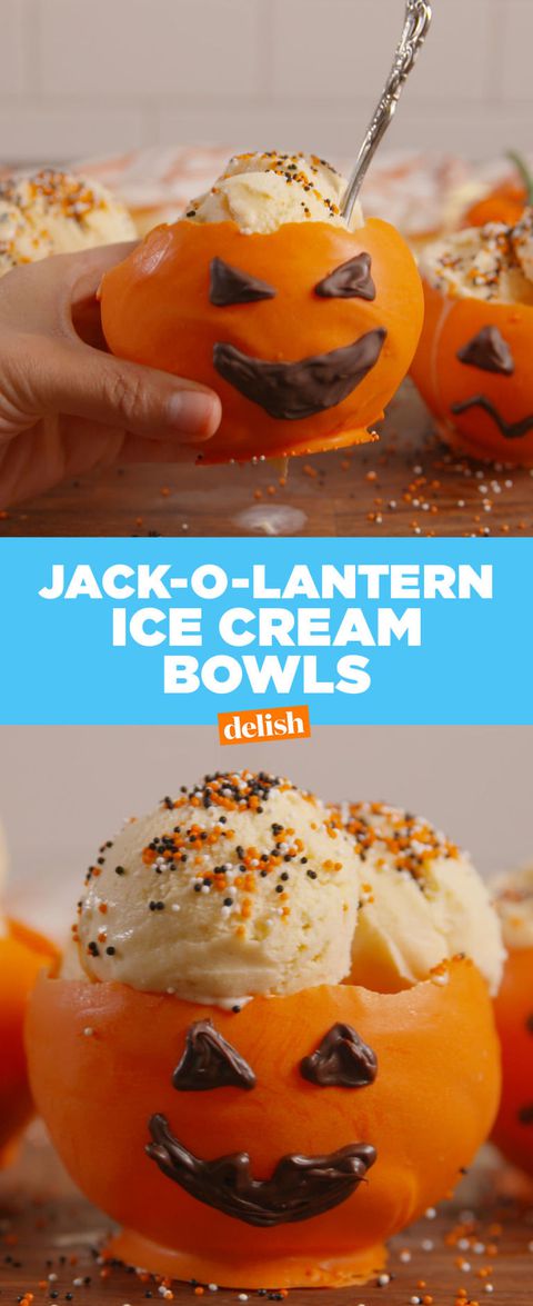 Making These Jack O' Lantern Bowls