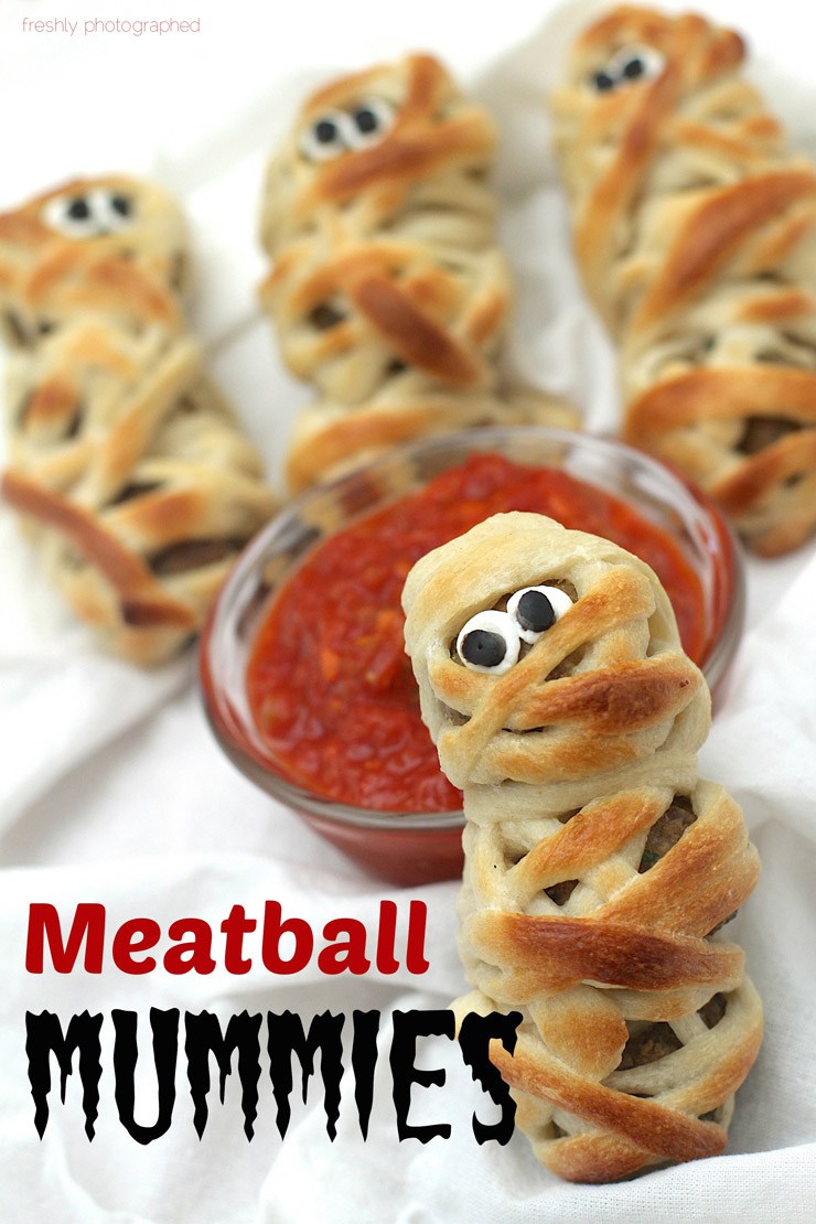 Meatball Mummies