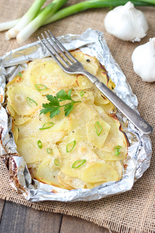 Potato and Celery Root Gratin