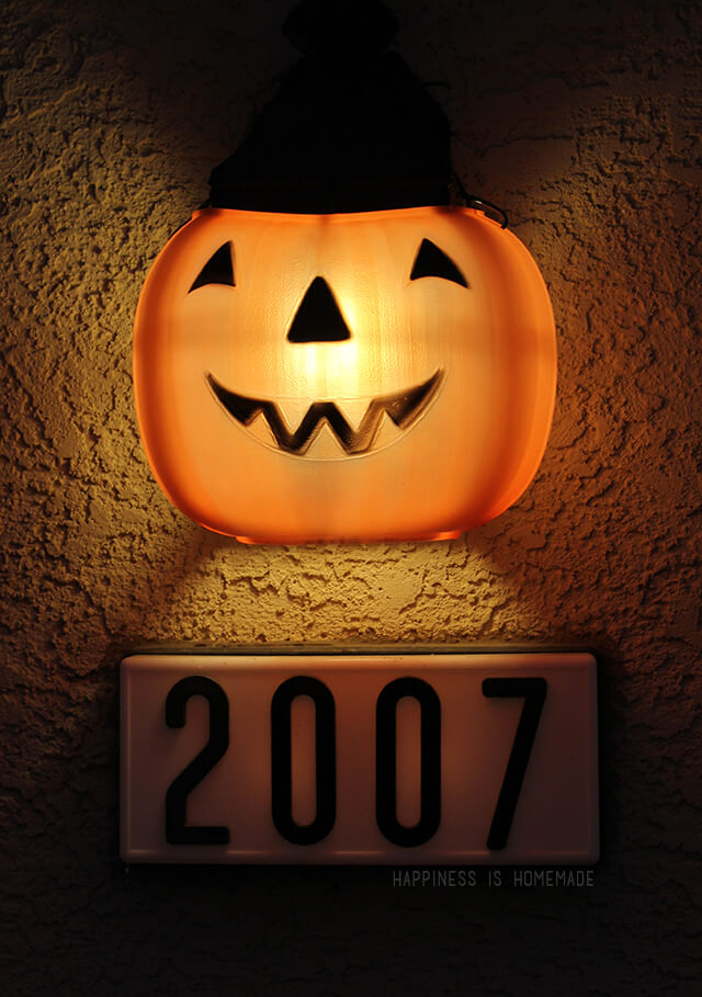 Pumpkin Lamps.