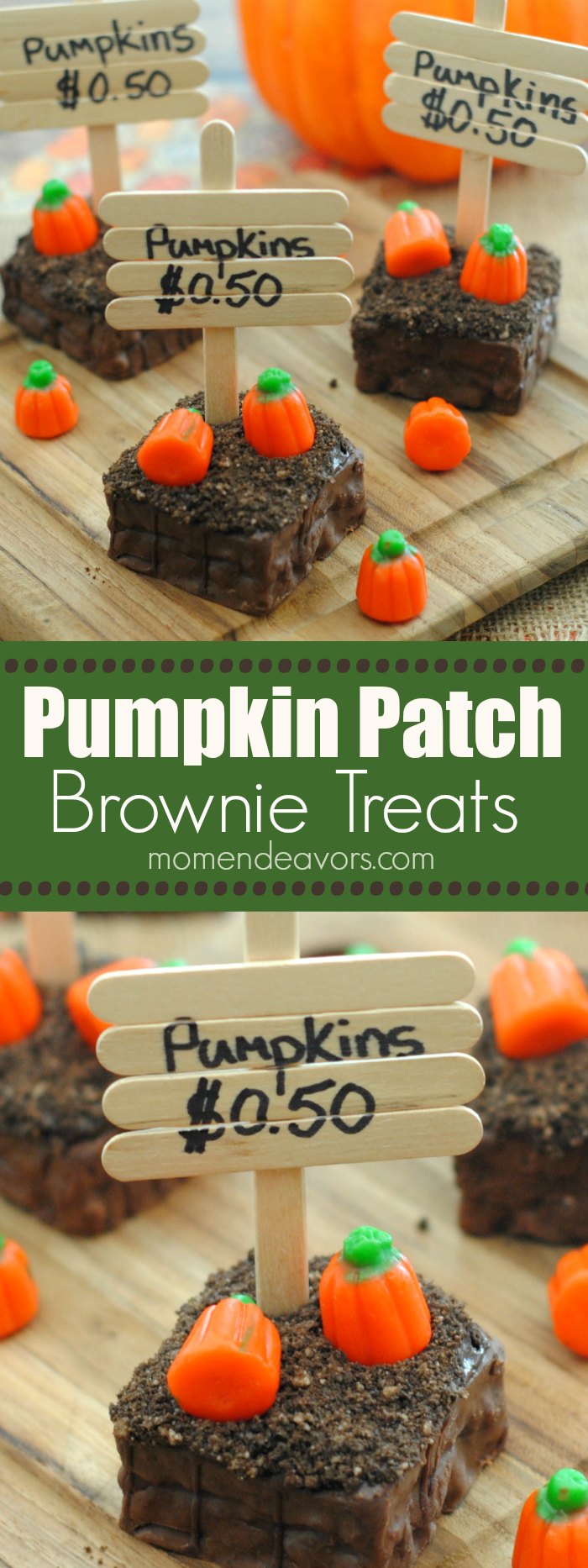 Pumpkin Patch Brownies