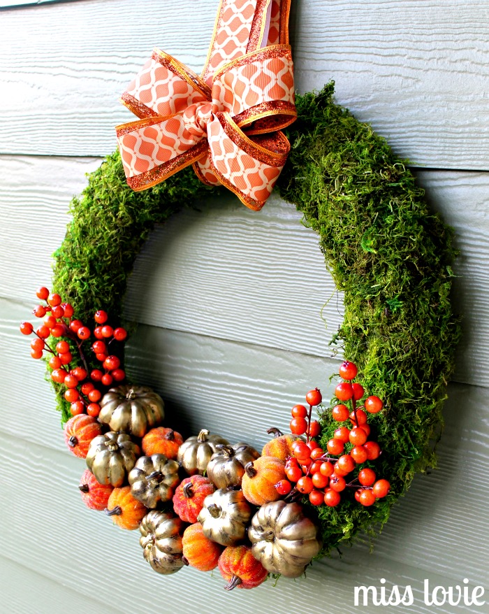 Pumpkin Patch Wreaths.