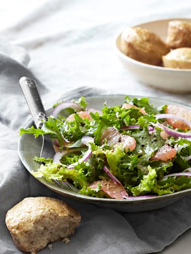 Red Grapefruit and Chicory Salad