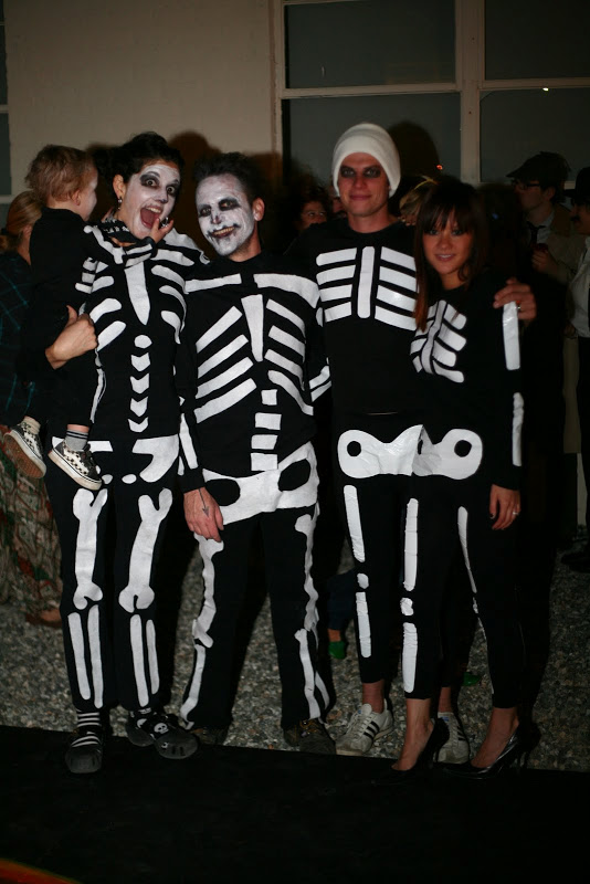 Scary Skeleton Family Costumes