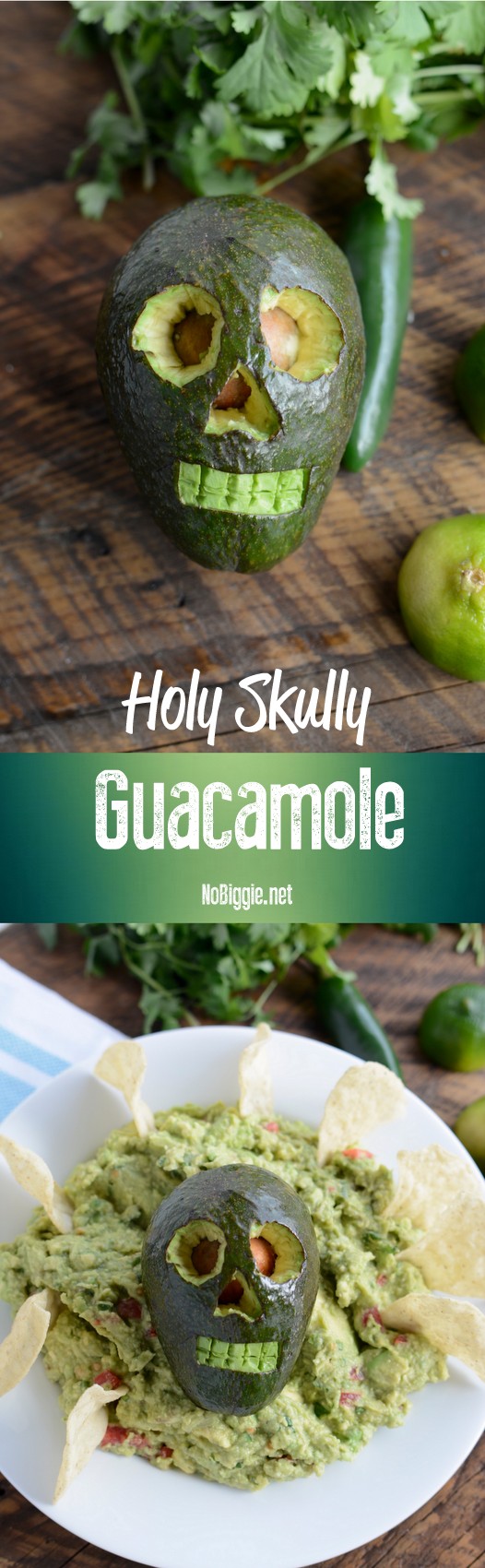 Skull-y Guacamole - Scary Snacks Recipes