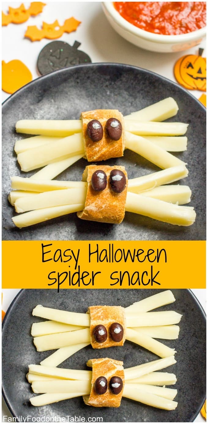 Spooky Cheese and Crackers