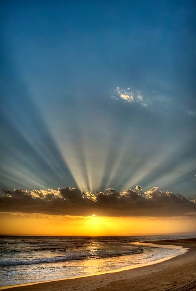 Sunset over Mosselbay, taken from accross the bay at Glentana.