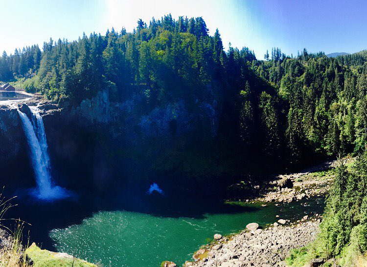 The Pacific Northwest is some kind of wonderful! Snoqualmie Falls.