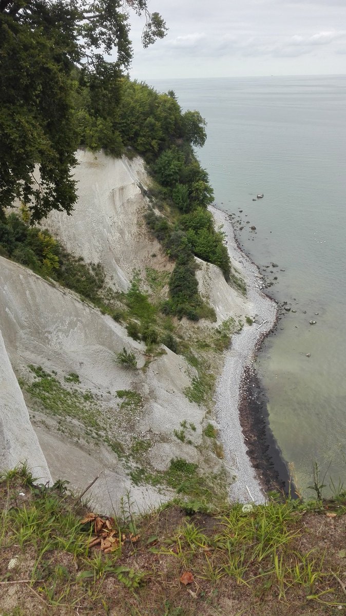 The cliffs of the island Rugen.