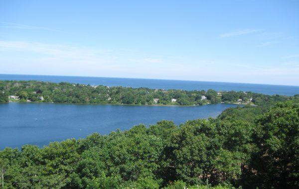 View of Scargo Lake from Scargo Tower Dennis.