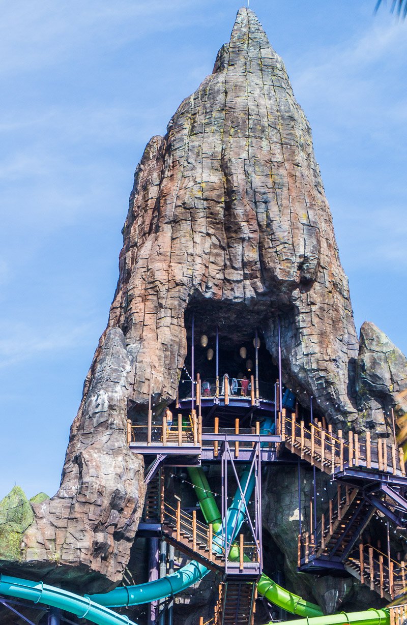 Volcano bay water park Orlando.