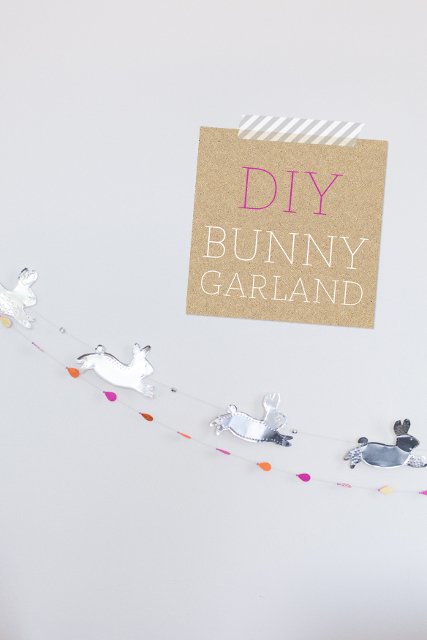 DIY Bunny Garland.