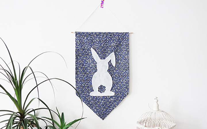 Easter Bunny Banner.