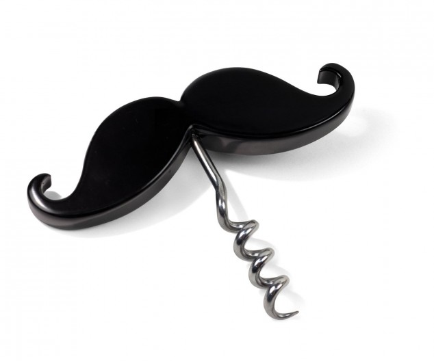 Fred & Friends Handlebar Corkscrew and Bottle Opener.