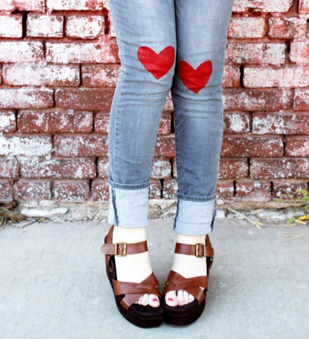 Heart Jeans.