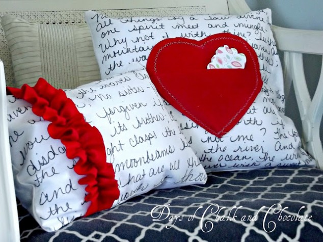 Love Note Pillows and a Question.